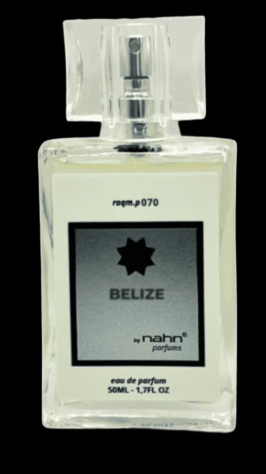 Frasco do perfume Belize