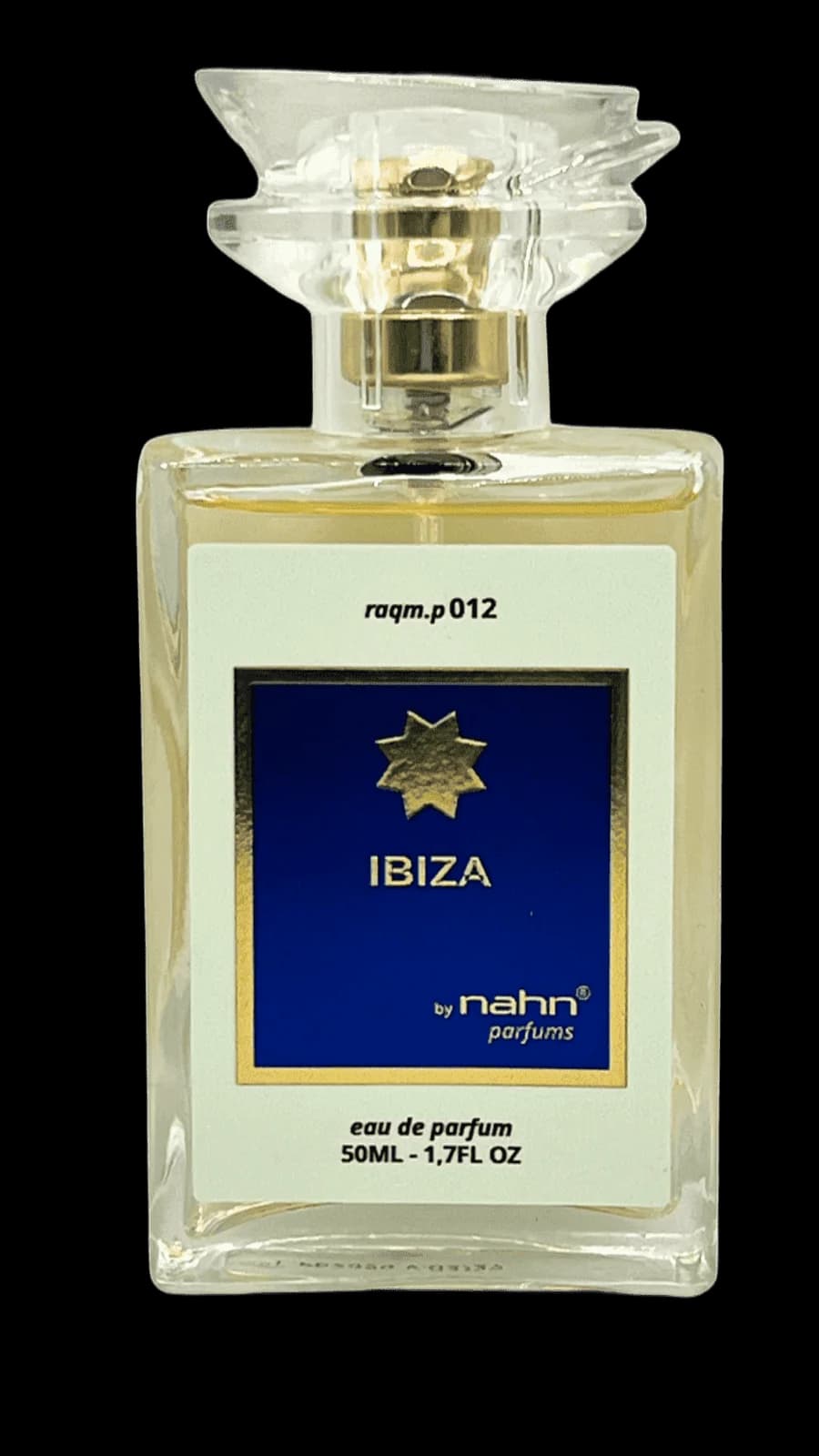 Frasco do perfume Ibiza